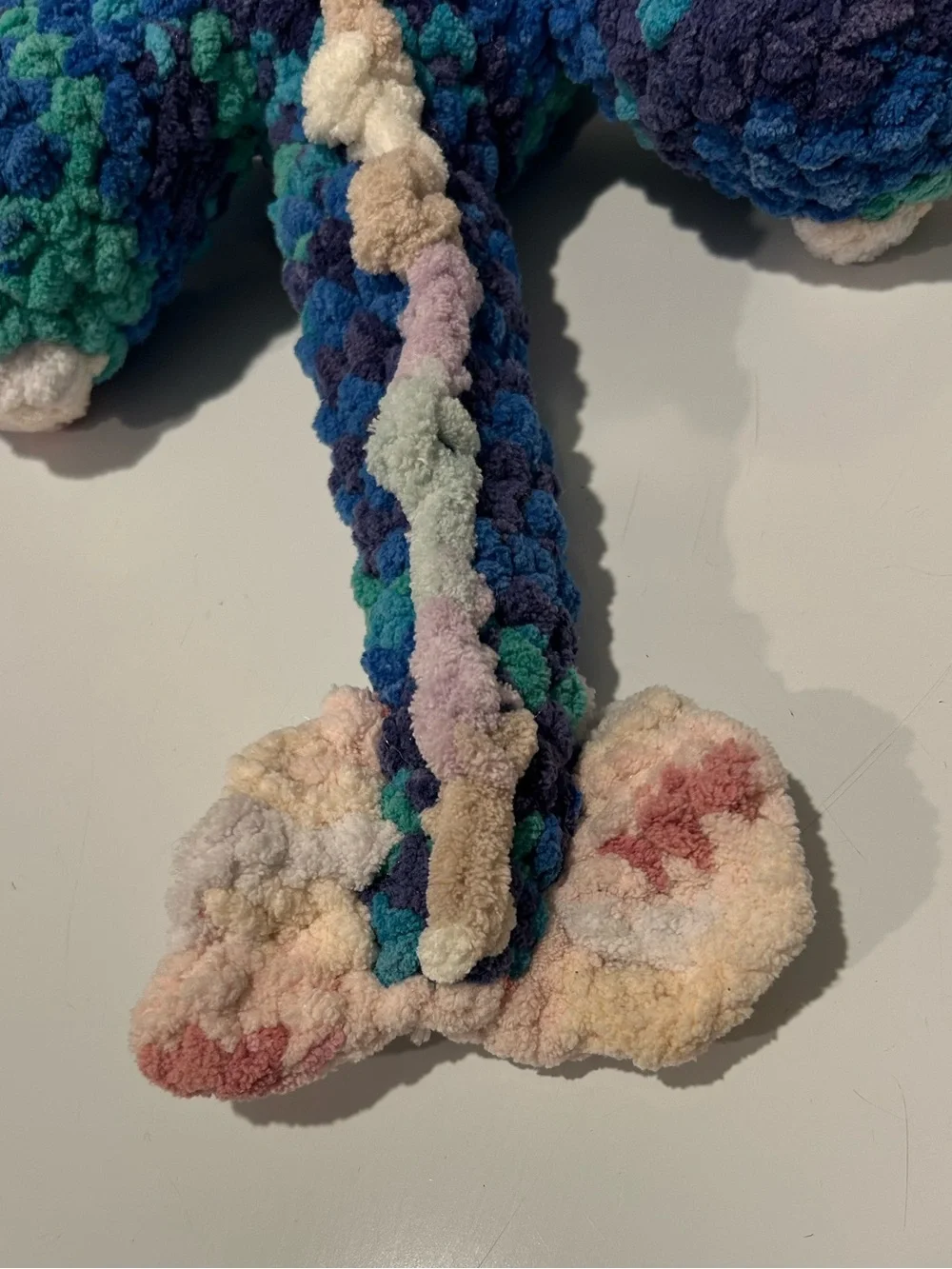 Handmade Crocheted Dragon